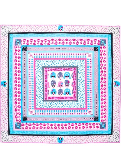 Glam Medallion Quilt by Tamara Kate /57-1/2"x57-1/2"