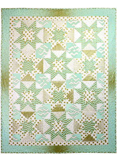 Glitz Mist Quilt by Heidi Pridemore