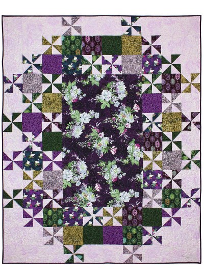 Grand Central -Serafina by Susan Emory / 60"x70"