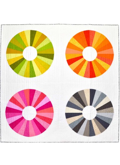 Four Eyes Quilt by Tamara Kate /62-1/2"x62-1/2"