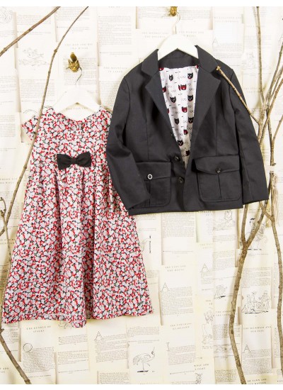 Judy Dress and Dapper Cat Blazer