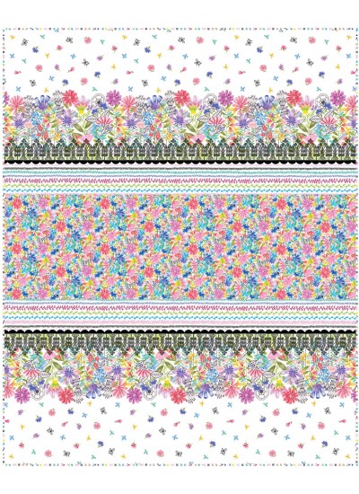 Les Jardins Minky Quilt