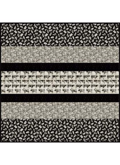 Life is Better on the Farm MINKY Strip Quilt