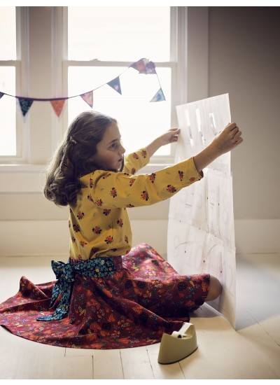Little Sewists - City Lights Skirt and Day Dreamer Top