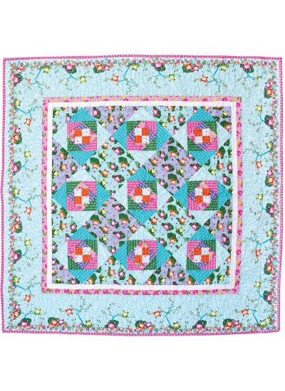 Prince Charming Quilt by Heidi Pridemore /56"x56"