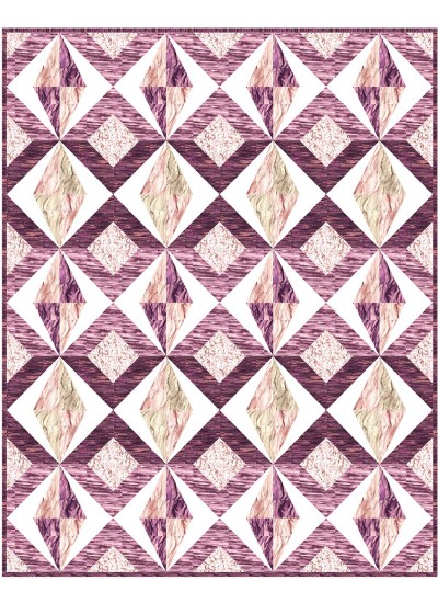 Jewel Quilt by Lisa Swenson Ruble /48"x60"