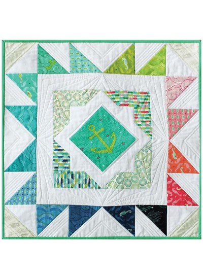 Starboard Mini Quilt by Patty Sloniger - 24x24"