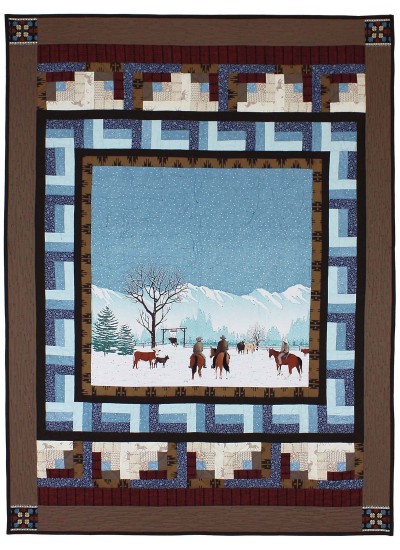 Winter on the Range by Marinda Stewart / 41"x55"