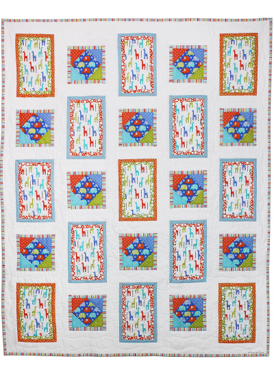 Little Zoo Patchwork  by Marinda Stewart