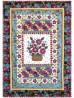 Dilly Dahlia Quilt by Marinda Stewart /40"x58"