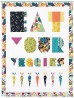 Eat Your Veggies Quilt by Tamara Kate /44"x57"