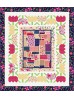Feng Shui Floral Quilt by Wendy Sheppard /46"x52"