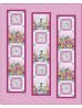 Haute Couture Pink Quilt by Christine Stainbrook /60"x75"