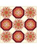 Pots of Posies Quilt by Christine Stainbrook /90"x90"