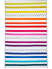 RAINBOW THROW WITH PILLOWCASE
