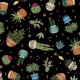 CACTUS PLANTS ON MINKY